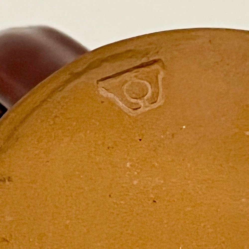 Deneen Pottery Mug, Spring Hill Country Club Burgundy/White Glaze, EUC - Picture 10 of 10